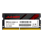 JUHOR 玖合 DDR4 3200MHz 筆記本內(nèi)存 普條 黑色 16GB