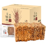 味出道黑麥全麥代餐面包整箱低0無糖精卡脂肪早餐粗糧吐司零食品