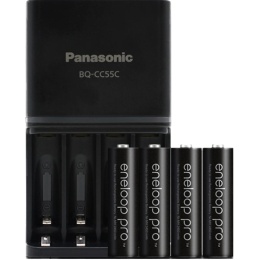 松下愛(ài)樂(lè)普高容量5號(hào)7號(hào)充電電池單反相機(jī)閃光燈KTV無(wú)線(xiàn)話(huà)筒日本進(jìn)口電池55急速智能充電器套裝1.2V鎳氫電池