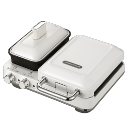 PLUS會員：Morphy Richards 摩飛 MR9086 三明治機 白色