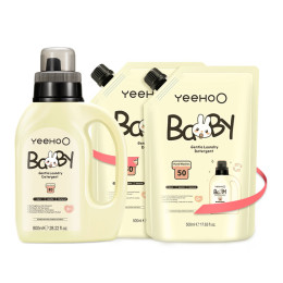 YeeHoO 英氏 嬰兒洗衣液 柔護洗衣液800ml
