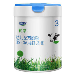 JUNLEBAO 君樂寶 有機(jī)優(yōu)萃 幼兒配方奶粉 3段 800g