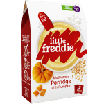 LittleFreddie 小皮 有機高鐵益生菌米粉 奧地利版 2段 南瓜谷物味 160g