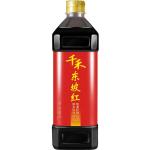 千禾老抽釀造醬油東坡紅特級老抽1L 炒菜紅燒上色紅亮提鮮調(diào)味料