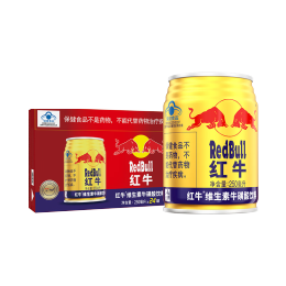 Red Bull 紅牛 RedBull）維生素?；撬犸嬃?50ml*24罐功能飲料 緩解體力疲勞 產(chǎn)品新升級(jí)
