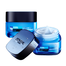 L'OREAL PARIS 巴黎歐萊雅 男士水能保濕強(qiáng)潤霜 50ml*2