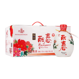 塔牌 紹興黃酒 錦麗春 十年陳 半干型黃酒 428ml*6瓶 整箱裝