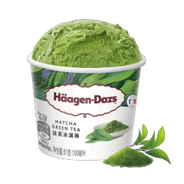 限地區(qū)、PLUS會(huì)員：H?agen·Dazs 哈根達(dá)斯 抹茶口味 冰淇淋 100ml