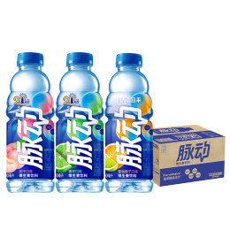 Mizone 脈動(dòng) 維生素飲料組合裝 3口味 600ml*15瓶（青檸味600ml*5瓶+桃子味600ml*5瓶+雪柚橘子味600ml*5瓶）
