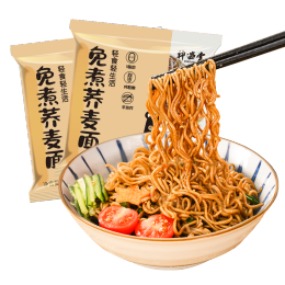 神遇堂 0脂肪蕎麥面 買5包 發(fā)10包