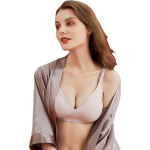 PLUS會員：Joyncleon 婧麒 孕婦哺乳文胸 膚色3128【薄款貼身透氣聚攏】 85B