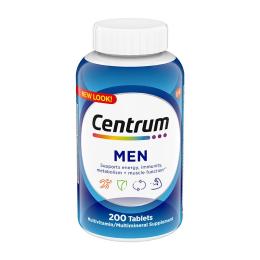 Centrum善存海外男士復(fù)合維生素男性多種礦物質(zhì)碘片維生素C200粒