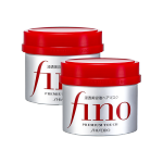 Fino 芬濃 透潤美容液護發(fā)素紅罐發(fā)膜230g*2進口 保濕柔順光澤 受損修護