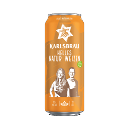 KARLSBRAU 卡斯布魯 KARLSBRU）小麥啤酒 500ml*24聽 整箱裝 德國原裝進(jìn)口
