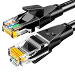 山澤 六類網(wǎng)線 2米千兆高速寬帶線 CAT6類家用電腦路由器5g網(wǎng)絡(luò)工程監(jiān)控線8芯成品跳線2.5g黑色 WD6020