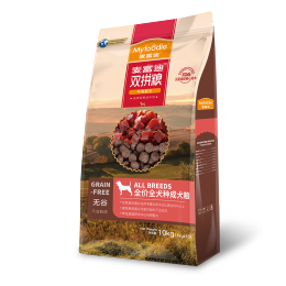 Myfoodie 麥富迪 無(wú)谷牛肉雙拼全犬成犬狗糧 10kg