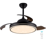NVC Lighting 雷士照明 ESFSFS9011/36S 星冰 LED隱形風(fēng)扇吊燈 36W