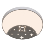 PLUS會員：Panasonic 松下 智月系列 兒童房吸頂燈 36W 星月款