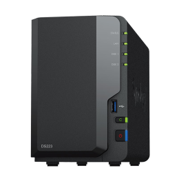 Synology 群暉 DS223 雙盤位NAS網(wǎng)絡(luò)存儲服務(wù)器