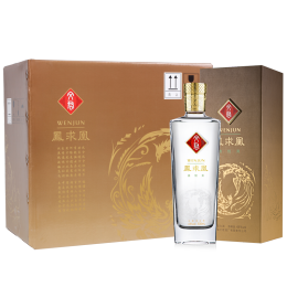 WENJUN 文君 酒 鳳求凰 48度 500ml*6瓶 整箱裝 濃香型白酒