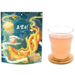 三家村無糖純藕粉古法西湖蓮藕粉無添加原味耦粉官方旗艦店正品
