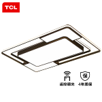 TCL客廳吸頂燈LED大廳燈北歐簡約燈具 摩登188W遙控調(diào)光1.1米包安裝