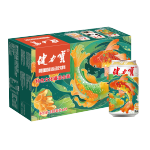 JIANLIBAO 健力寶 錦鯉護(hù)體罐電解質(zhì)碳酸飲料 橙蜜味整箱裝330ml*24罐