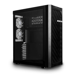 瓦尔基里(VALKYRIE）ONE VK01 黑色 全塔强化散热台式电脑机箱 支持480水冷 TYPE-C接口 多风扇位