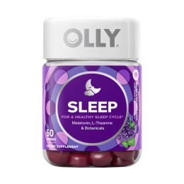 OLLY褪黑素安瓶睡眠軟糖sleepwell 退黑素睡眠片睡眠糖褪黑色素