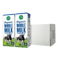乐荷（vecozuivel）荷兰进口 有机全脂纯牛奶200ml*24盒 3.7g优蛋白 三重有机认证