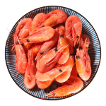 禧美海產(chǎn)加拿大熟凍北極甜蝦1斤/袋 65-85只 (MSC認證) 即食 端午聚餐