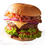 農(nóng)夫好牛 谷飼漢堡肉餅牛肉生鮮 澳洲谷飼調(diào)味漢堡肉餅100g*10片