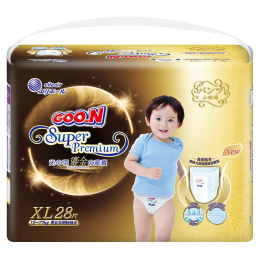GOO.N 大王 光羽鎏金 拉拉褲 XL28片( 12-17Kg) L/XL/XXL 尺碼可選