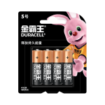 DURACELL 金霸王 5號(hào)堿性電池干電池 4粒裝