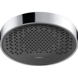 hansgrohe 汉斯格雅 Rainfinity 淋浴头（360 毫米，圆形，1 喷流型，壁挂式） 抛光金色外观