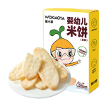 窝小芽 零食儿童米饼24g/盒