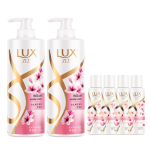 LUX 力士 春日桃花沁香氛洗發(fā)乳 春日桃花 750ml*2+100ml*4