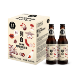 京A 阿白比利時風(fēng)味精釀啤酒330ml*6瓶 整箱裝（新老包裝隨機(jī)發(fā)貨）