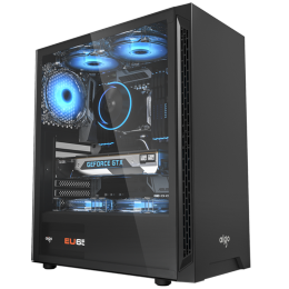 aigo 愛國者 A15 M-ATX機箱 全側(cè)透 黑色