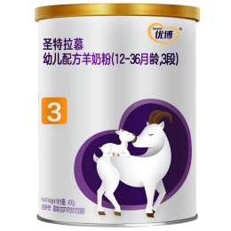Synutra 圣元 優(yōu)博圣特拉慕系列 幼兒羊奶粉 國(guó)產(chǎn)版 3段 400g