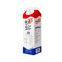 优诺（yoplait）全脂牛奶950ml/盒 4.0+优质乳蛋白 高品质高钙低温牛乳 营养早餐