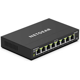 NETGEAR 美国网件 8端口千兆以太网Plus交换机 GS308E 网络交换机