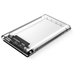 奧?？?ORICO)移動(dòng)硬盤盒2.5英寸USB3.0 SATA串口筆記本電腦外置殼固態(tài)機(jī)械ssd硬盤盒子 全透明2139U3