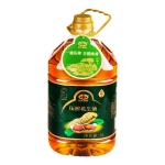 以嶺壓榨花生油5L升桶裝物理壓榨花生油食用油糧油官方旗艦店