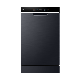 海尔（Haier）嵌入式小型洗碗机小蛮腰X3000 12套大容量 45cm超窄 80℃消杀 一级水效 EYBW122286BKU1国家补贴