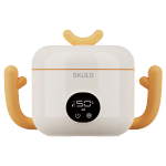 SKULD兒童餐具智能K5輔食碗保溫碗免注水恒溫碗316L不銹鋼寶寶碗