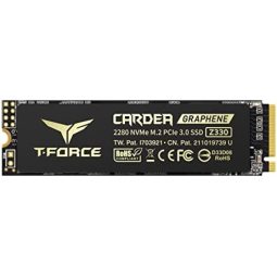 Team 十铨 GROUP T-FORCE CARDEA Z330 2TB 带SLC缓存3D NAND TLC NVMe PCIe Gen3 x4 M.2 2,100/1,600 MB/s