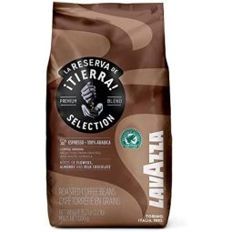 LAVAZZA Tierra!Selection 咖啡豆,中度烘焙,2.2 磅(1.0 千克)袋装