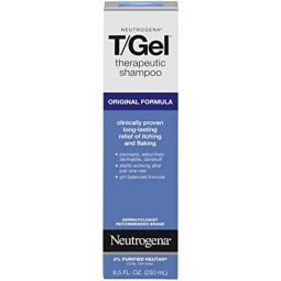Neutrogena 露得清 T/Gel 洗发水原始成分，针对表皮屑，8.5液体盎司 250ml