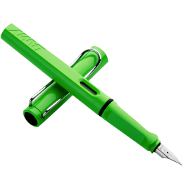 凌美（LAMY）钢笔签字笔 生日节日礼物学生成人练字文具 德国进口 狩猎系列墨水笔 绿色 F0.7mm